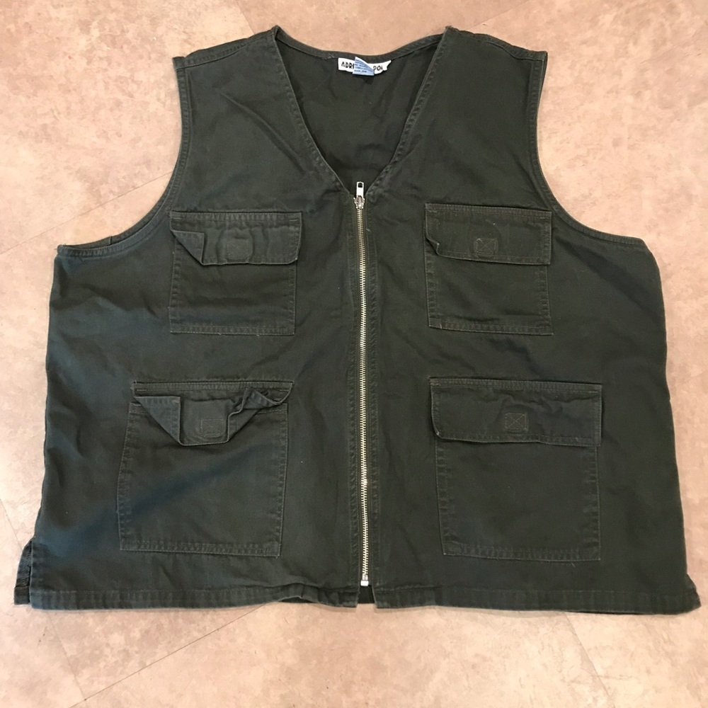 Forest Green Adriana Sport Vest Size 20W